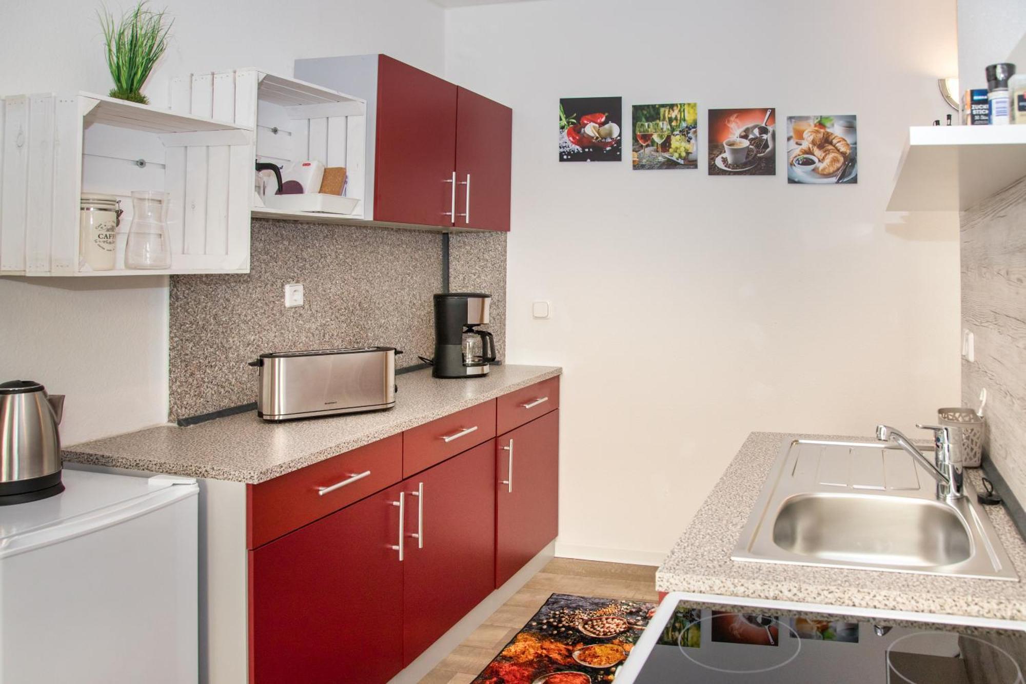Ferien- & Monteur Maisonette Apartment In Magdeburg, H Bagian luar foto
